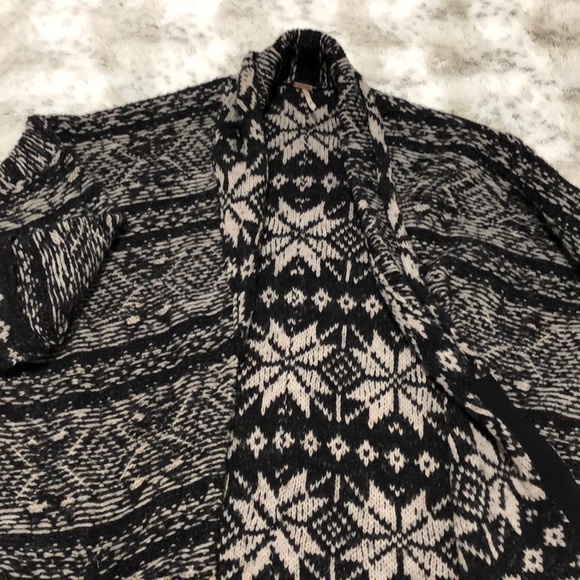 NWOT Free People No Two the Same Snowflake Sweater - Picture 3 of 7